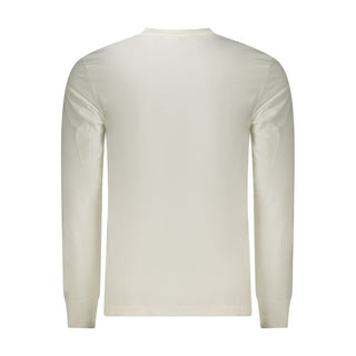 White Cotton Men's T-Shirt