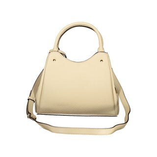 Beige Polyethylene Handbag