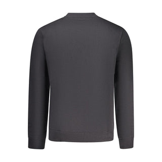 Black Cotton Sweatshirt