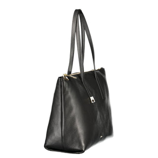 Black Leather Handbag