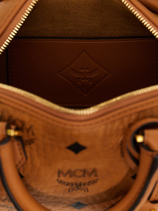 Brown Polyethylene Handbag
