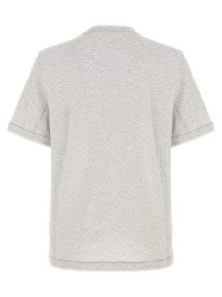 Gray Cotton T-Shirt