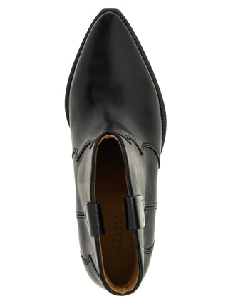 Black Calfskin Chelsea Boots