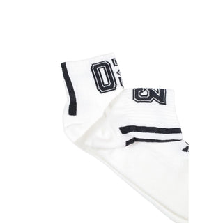 Black And White Cotton Socks