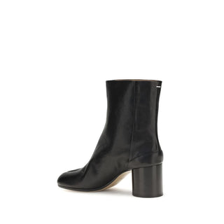 Black Lamb Ovis Aries Ankle Boots