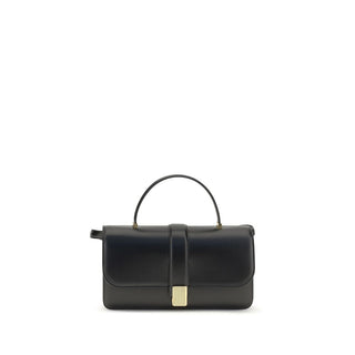 Black Calf Leather Bos Taurus Handbag