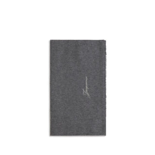 Gray Wool Oves Aries Scarf