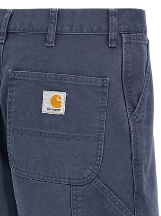 Blue Organic Cotton Bermuda Shorts