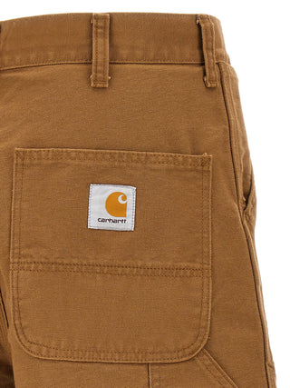 Brown Organic Cotton Bermuda Shorts