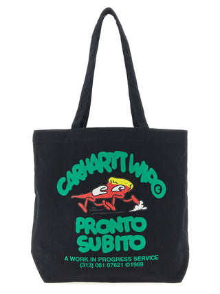 Black Cotton Tote Bag