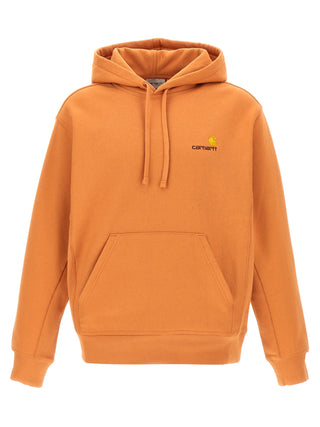 Orange Cotton Sweatshirt