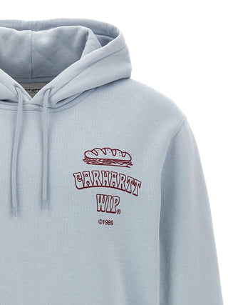 Blue Cotton Sweatshirt