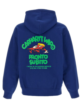 Blue Cotton Sweatshirt