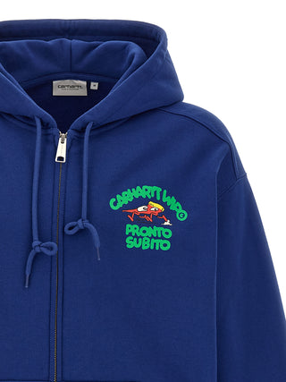 Blue Cotton Sweatshirt