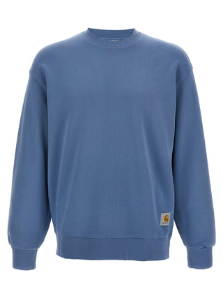 Blue Cotton Sweatshirt