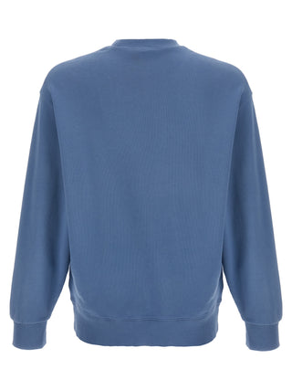 Blue Cotton Sweatshirt