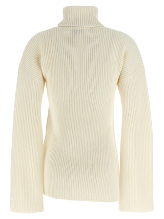 White Wool Cardigan