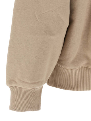 Beige Cotton Sweatshirt