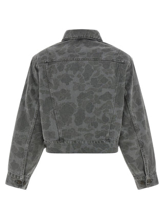 Gray Organic Cotton Denim Jacket