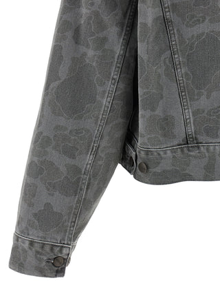 Gray Organic Cotton Denim Jacket
