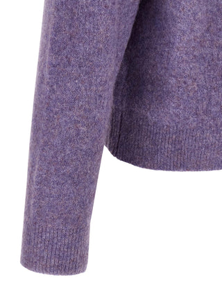 Purple Acetate Cardigan