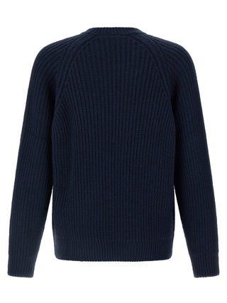 Blue Acetate Cardigan