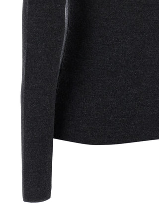 Gray Viscose Cardigan