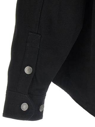 Black Cotton Blouse
