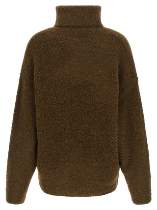 Brown Wool Cardigan