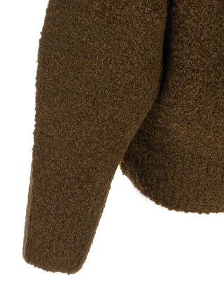 Brown Wool Cardigan