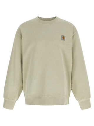 Beige Cotton Sweatshirt