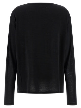 Black Wool Cardigan