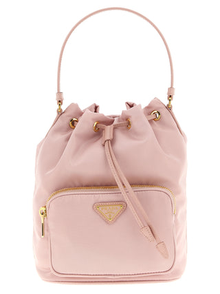 Multicolor Recycled Polyamide Handbag