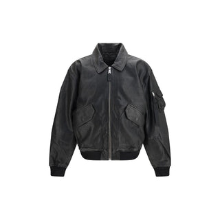Black Lambskin Leather Jacket