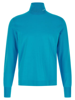 Blue Cotton Cardigan