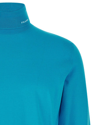 Blue Cotton Cardigan