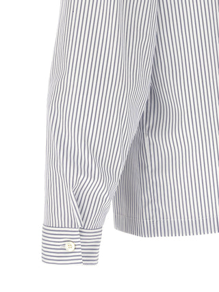 Blue Cotton Blouse