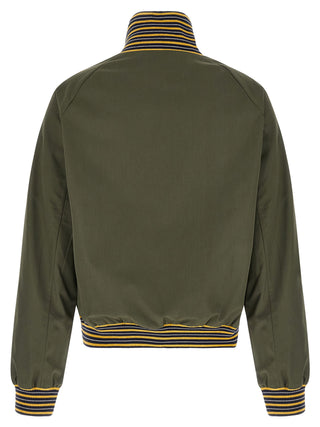Bicolor Polyester Bomber