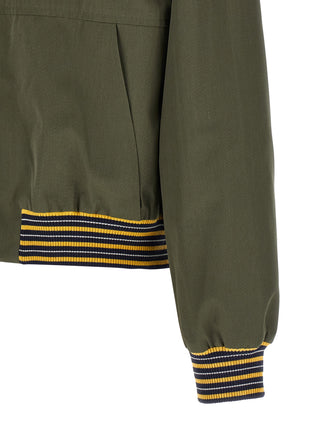 Bicolor Polyester Bomber
