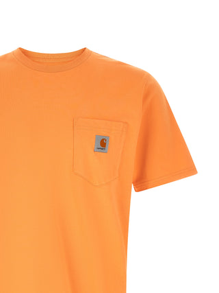 Orange Cotton T-Shirt