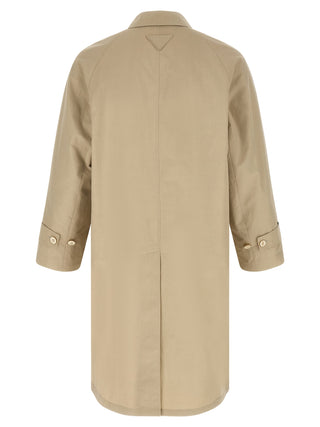 Beige Cotton Coat