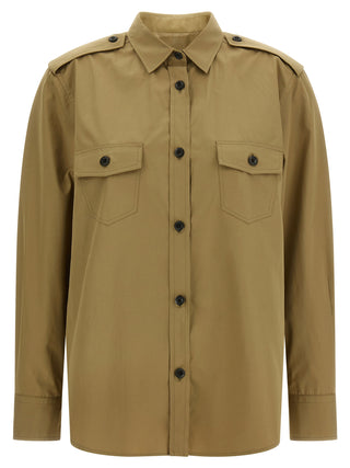 Brown Cotton Blouse
