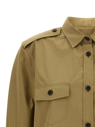 Brown Cotton Blouse