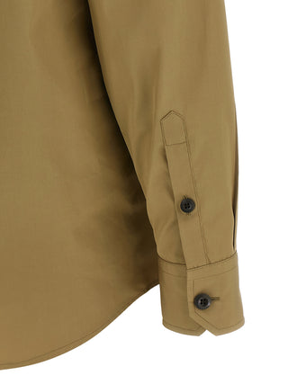 Brown Cotton Blouse