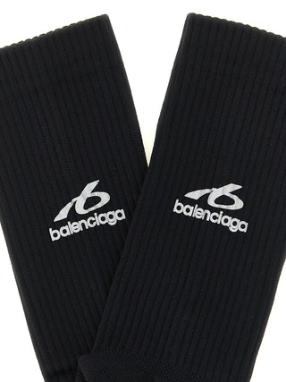 Black Polyamide Socks