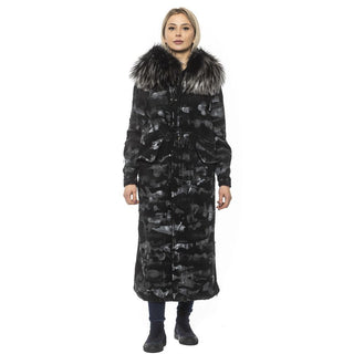 Black Cotton Women Jacket