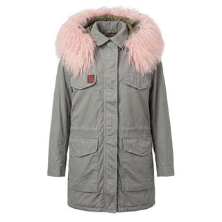 Pink Cotton Women's Jacket