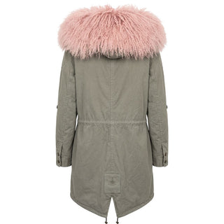 Pink Cotton Women's Jacket