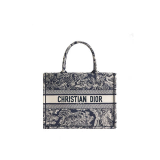 Blue Cotton Tote Bag