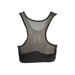 Black Polyester Women's Sports Top